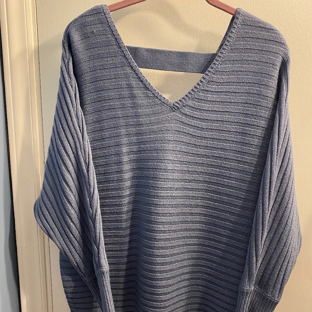 Light Blue Oversized Sweater